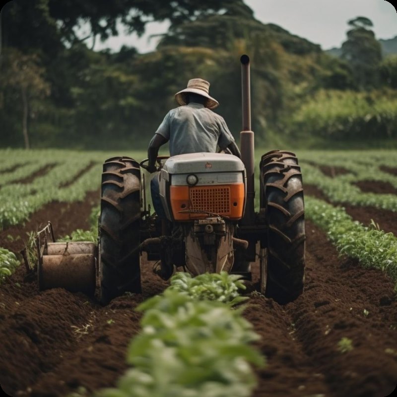 Tractor Farming Image